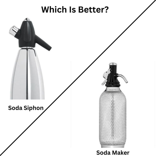 ISI Soda Siphon vs Sodamaker Classic