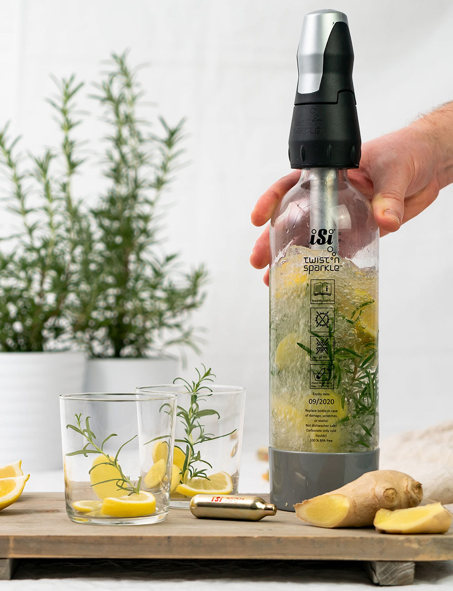 Ginger and Rosemary Lemonade