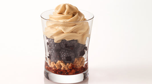Orangesicle Frosted Chocolate Mousse Parfait