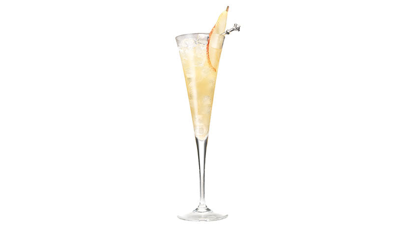 Peach Amaretto Fizz