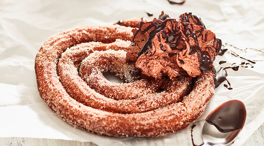 A Devilishly good Churros and chocolate cinnamon Mousse recipe