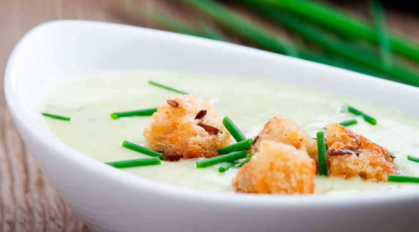 Courgette Foam Soup