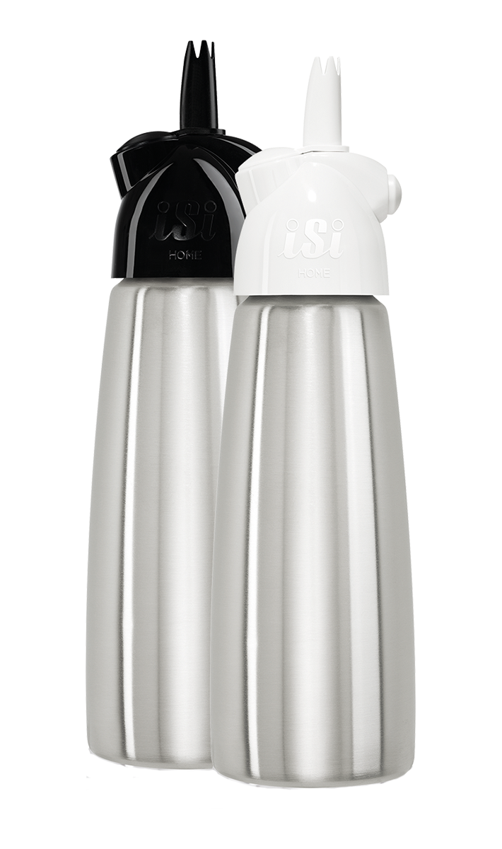 Black And White Stainless-steel Easy whipper plus 