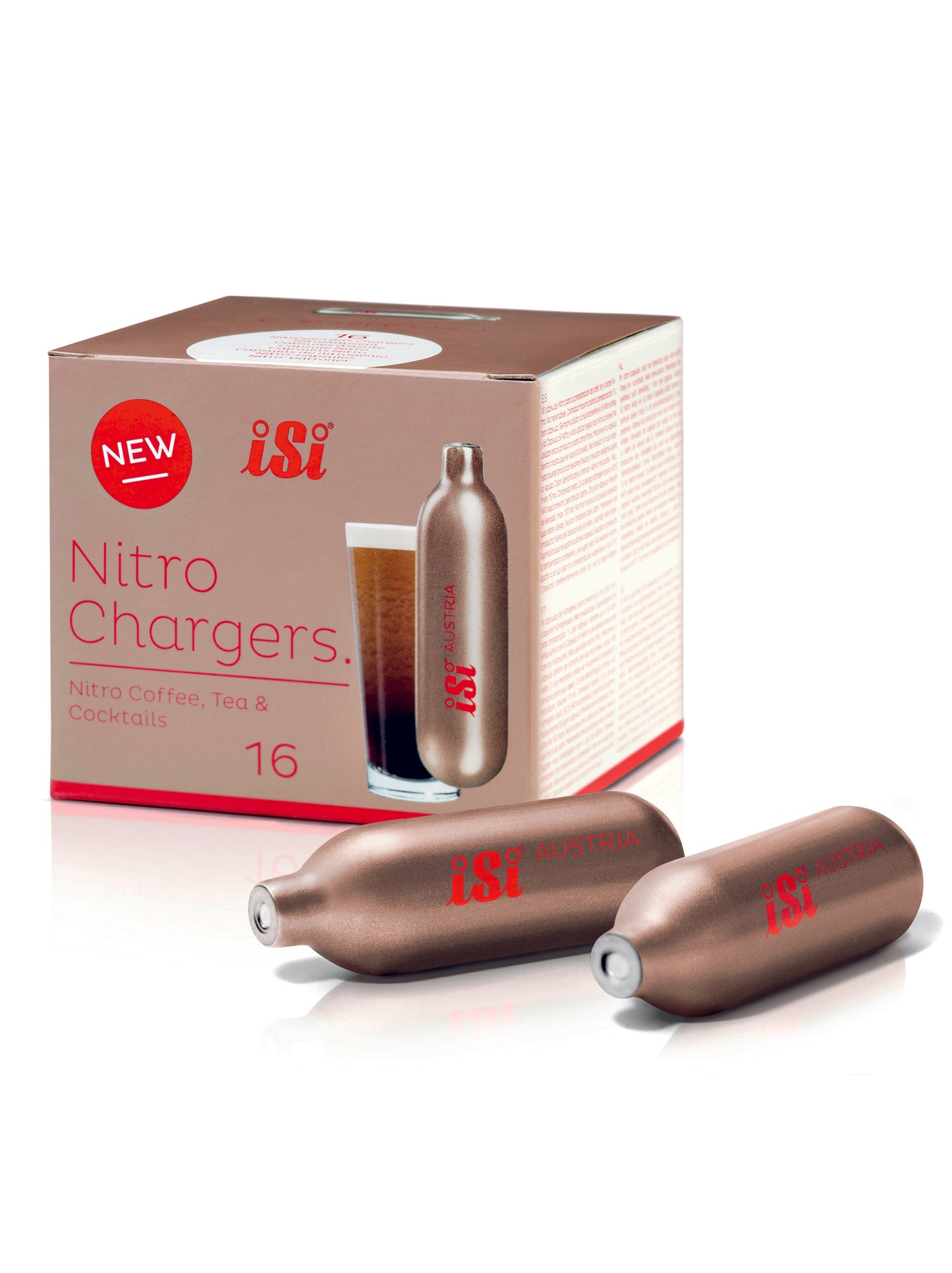 ISI Nitro Chargers- 96 pack